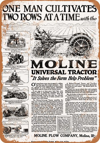 Metal sign 1918 - -,