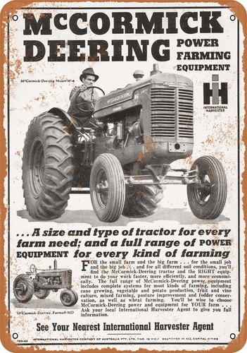 Metal sign 1946 mccormick - metal,