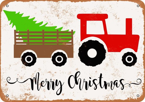 Metal sign merry christmas - sign,