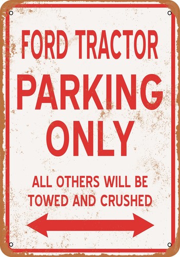 Metal sign ford tractor - sign,