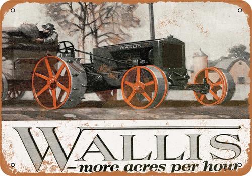 Metal sign 1920 - 1920, wallis